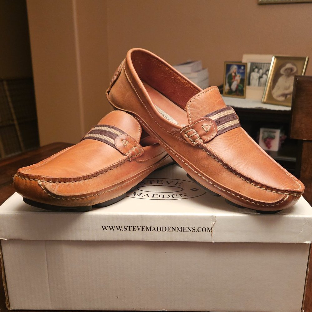 Steve Madden Drifter Mens Driving Shoes